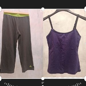 Adidas pant + top